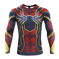 Spider Man Compression 'Far From Home | Iron Spider Man' Long Sleeve Rashguard