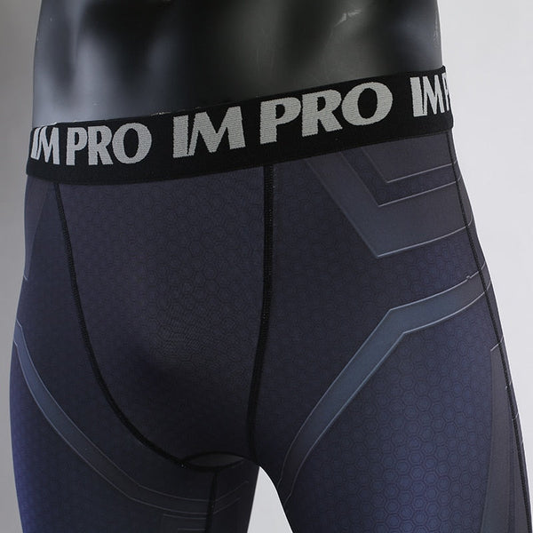 Men's Spider Man Leggings 'Far From Home | Iron Spider Man' Compression Spats