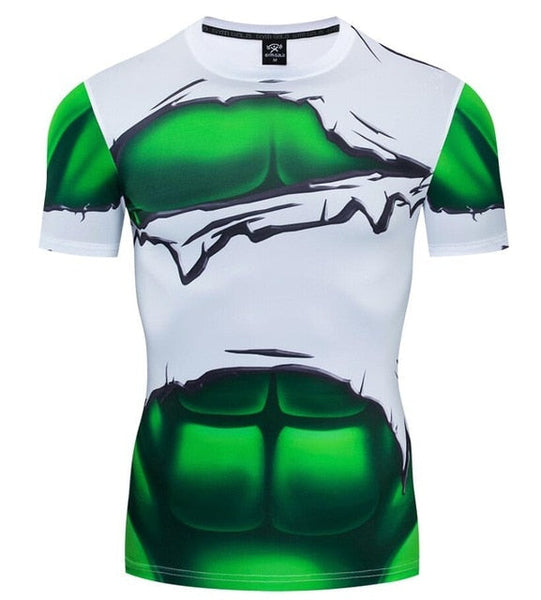 Smash Compression "Torn" Short Sleeve Rashguard