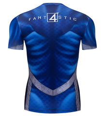 Fantastic Four Compression Short Sleeve Rashguard
