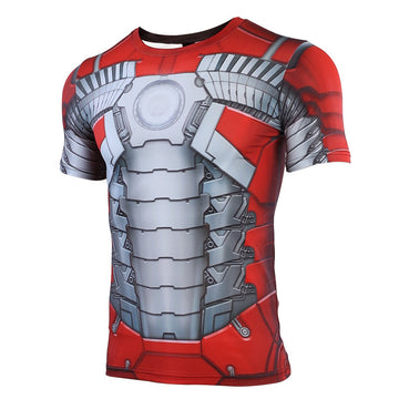 MK5 Iron ManCompression Premium Short Sleeve Rashguard