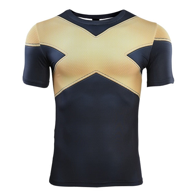 Women's X Men Compression 'Dark Phoenix' Short Sleeve Rashguard