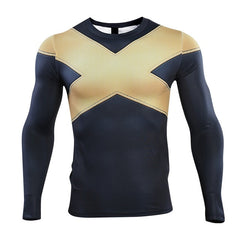 Men's X Men Compression 'Dark Phoenix' Long Sleeve Rashguard