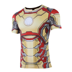 Iron ManCompression 'MK 42' Premium Short Sleeve Rashguard