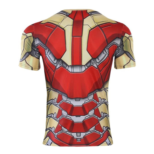 Iron ManCompression 'MK 42' Premium Short Sleeve Rashguard