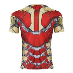 Iron ManCompression 'MK 42' Premium Short Sleeve Rashguard