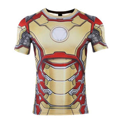 Iron ManCompression 'MK 42' Premium Short Sleeve Rashguard