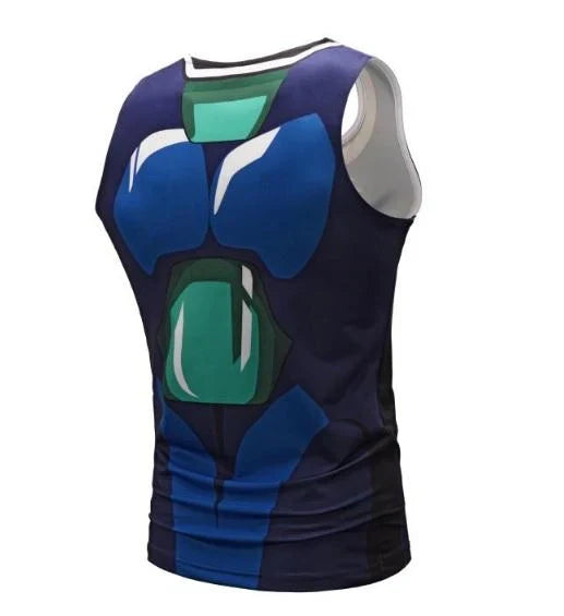 BJJ Rash Guard Armored Broly Dragon Ball Z Tank Top