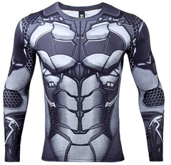 Batman "Bat-Bot" Long Sleeve Compression Rashguard