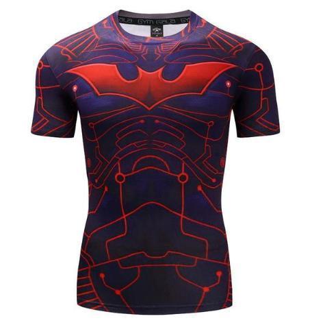 Batman 'Beyond Animated' Short Sleeve Compression Rashguard