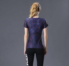 Batman Beyond Women's Animated Short Sleeve Rash Guard