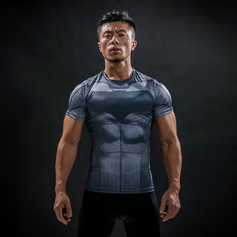 Batman 'Outsiders' Animated Short Sleeve Rashguard