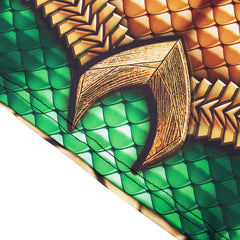 Aquaman Arthur Curry 'Comic' Long Sleeve Compression Rash Guard