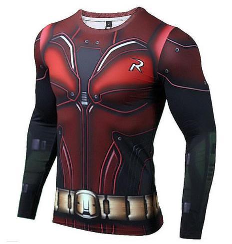 Robin 'Modern' Long Sleeve Compression Rash Guard-RashGuardStore