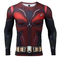 Robin 'Modern' Long Sleeve Compression Rash Guard-RashGuardStore