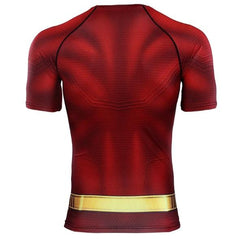 Shazam Short Sleeve Compression Rash Guard-RashGuardStore