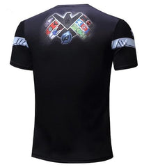Shield Compression Short Sleeve Rashguard-RashGuardStore