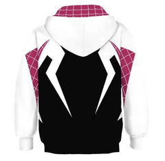 Spider-Gwen 'Into the Spiderverse' Kids Hoodie-RashGuardStore
