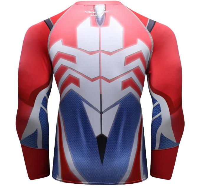 Spiderman '2018' Compression Long Sleeve Rashguard-RashGuardStore