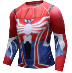 Spiderman '2018' Compression Long Sleeve Rashguard-RashGuardStore