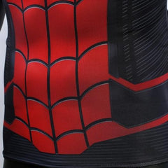 Spiderman 'Far From Home' Compression Short Sleeve Rashguard-RashGuardStore