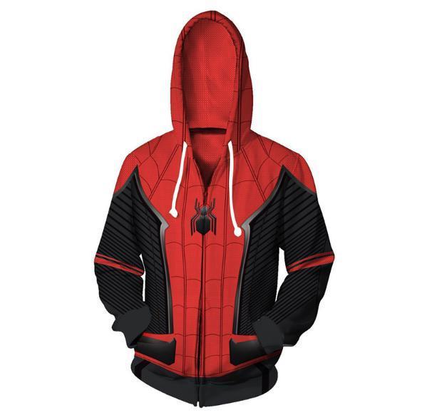 Spiderman 'Far From Home' Zip Up Hoodie-RashGuardStore