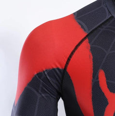 Spiderman 'Into The Spiderverse' Miles Morales Compression Long Sleeve Rashguard-RashGuardStore