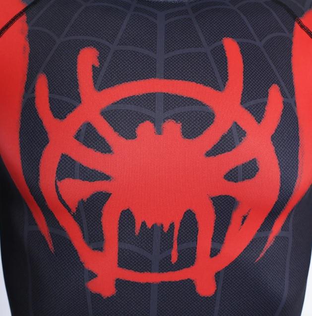 Spiderman 'Into The Spiderverse' Miles Morales Compression Long Sleeve Rashguard-RashGuardStore