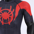 Spiderman 'Into The Spiderverse' Miles Morales Compression Short Sleeve Rashguard-RashGuardStore
