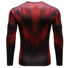 Spiderman 'Iron Spider Earth-616' Compression Long Sleeve Rashguard-RashGuardStore