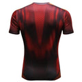 Spiderman 'Iron Spider Earth-616' Compression Short Sleeve Rashguard-RashGuardStore