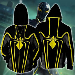 Spiderman 'Mkii Armor' Zip Up Hoodie-RashGuardStore