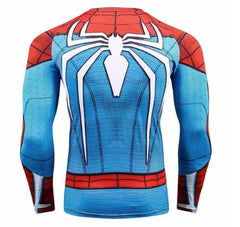 Spiderman "Scarlet Spider" Compression Long Sleeve Rashguard-RashGuardStore