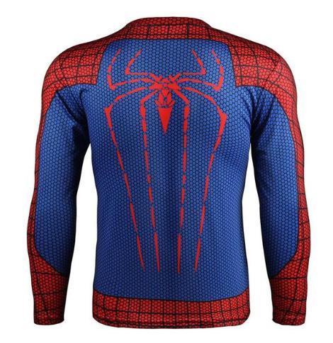 Spiderman "Spiderman 2" Compression Long Sleeve Rashguard-RashGuardStore