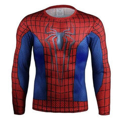 Spiderman "Spiderman 2" Compression Long Sleeve Rashguard-RashGuardStore