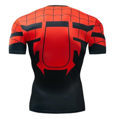 Spiderman "Superior" Dri-Fit Short Sleeve Rash Guard-RashGuardStore