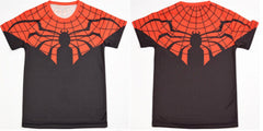 Spiderman 'Superior' Kid's Compression Short Sleeve Rashguard-RashGuardStore
