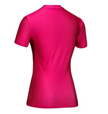 Supergirl 'Pink/Gradient' Compression Short Sleeve Rash Guard-RashGuardStore