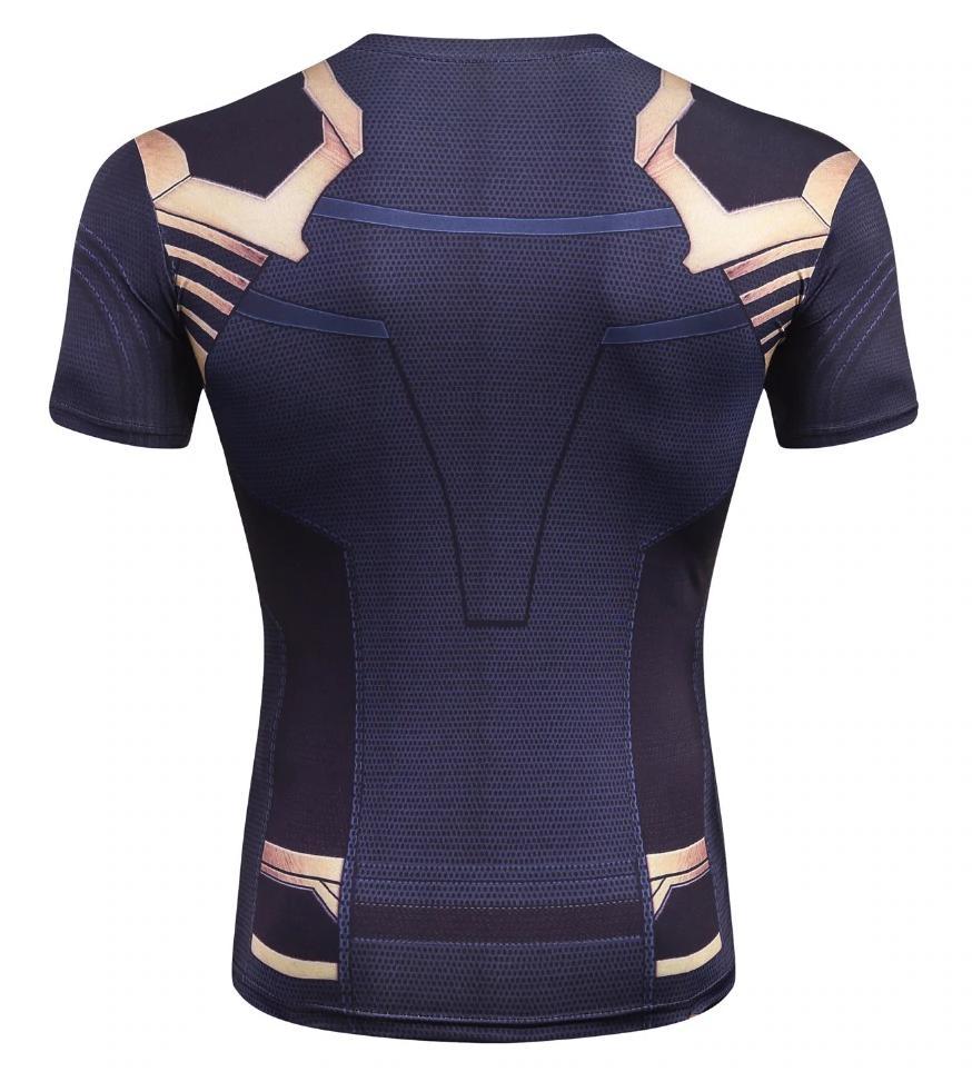 Thanos Armor Compression Rashguard-RashGuardStore