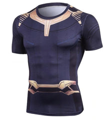 Thanos Armor Compression Rashguard-RashGuardStore
