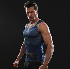Thanos Compression Tank Top-RashGuardStore