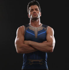 Thanos Compression Tank Top-RashGuardStore