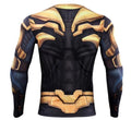 Thanos 'End Game Armor' Premium Compression Long Sleeve Rash Guard-RashGuardStore