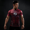 The Flash 'Classic' Compression Short Sleeve Rash Guard-RashGuardStore