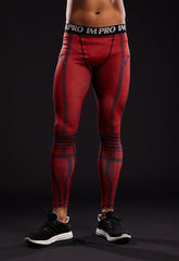 The Flash Men'S Compression Leggings Grappling Spats-RashGuardStore