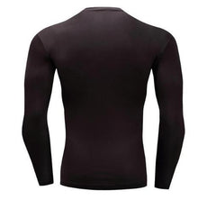 The Punisher 'Blue Skull' Long Sleeve Compression Rashguard-RashGuardStore