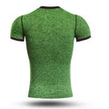 The Punisher 'Heathered' Green Short Sleeve Compression Rashguard-RashGuardStore