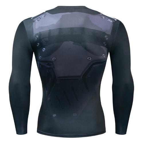 The Punisher Long Sleeve Dri-Fit Rashguard-RashGuardStore