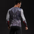 Thor 'Battle Armor' Long Sleeve Compression Rashguard-RashGuardStore