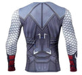 Thor 'Battle Armor' Long Sleeve Compression Rashguard-RashGuardStore